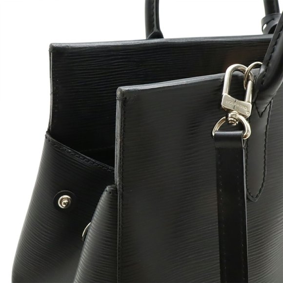 LOUIS VUITTON Epi Marly MM Handbag/Shoulder Bag, Noir, Black, M94612 - Picture 6 of 10